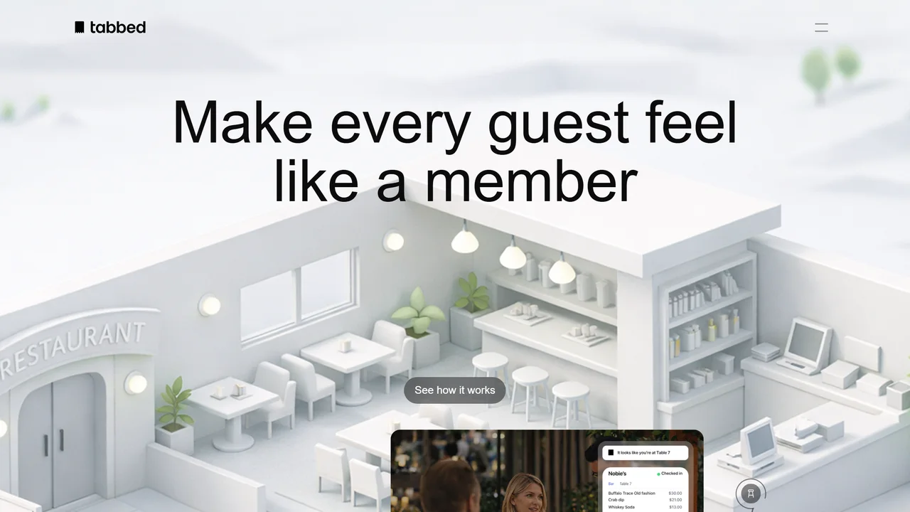 Frictionless Dining — Frictionless dining — walk in, eat, walk out.