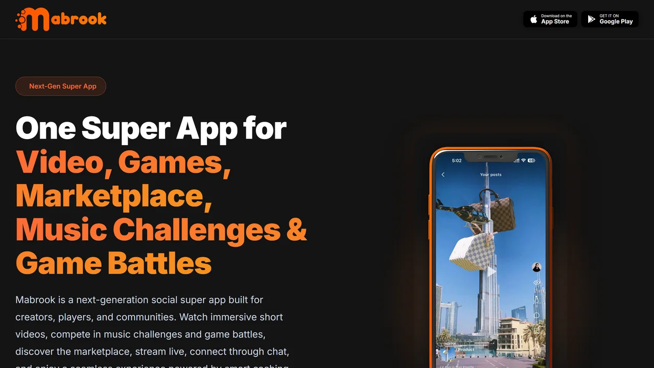 AI Social Super App — AI-native social super app for creators and communities.